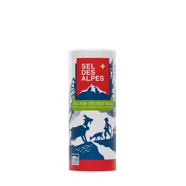 SEL DES ALPES iodized fluoridated 250g