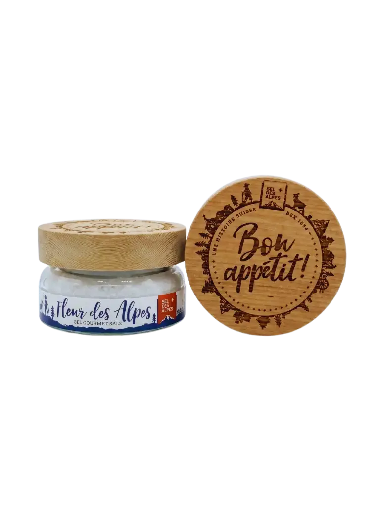 SEL DES ALPES Fleur des Alpes Lärchenholz Bon appétit 85g