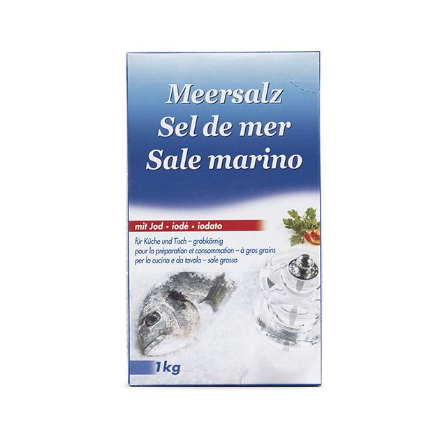 Sel de mer gros iodé 1kg