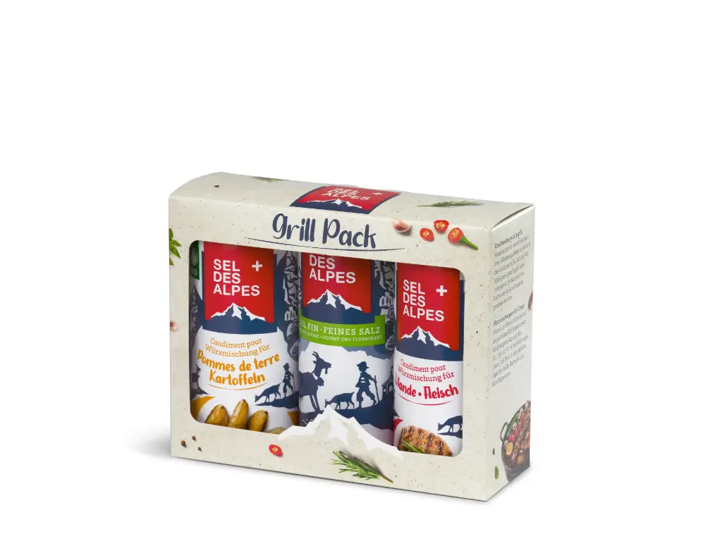 SEL DES ALPES Würzmischungen Grill Pack