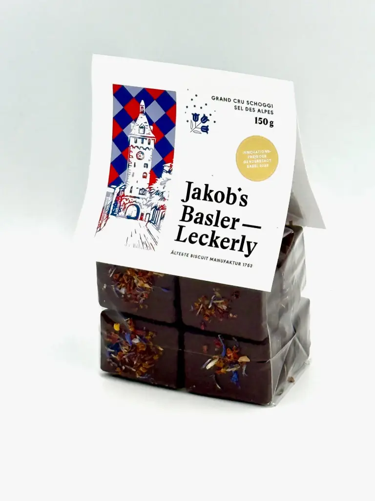 Basler Leckerly Classic mit Grand Cru Schoggi Fleures des Alpes– 150g